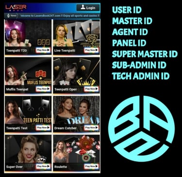 Laser777 Betting ID: भारत का नंबर 1 मास्टर और एडमिन पैनल प्रोवाइडर | Trusted Work
