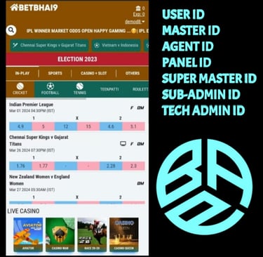 Betbhai9 Betting ID: Master और Admin ID के साथ अपना ऑनलाइन बिजनेस कैसे शुरू करें?