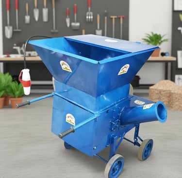 Garden Waste Shredder Machine - Electric