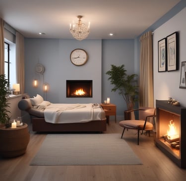 Bright living room with modern inventory