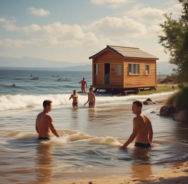 Bright living room with modern inventory