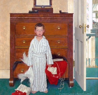 Norman Rockwell's The Discovery (1956)