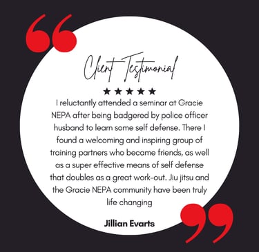 Read real reviews from real clients about Gracie NEPA Brazilian JIu-jitsu 