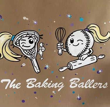 Custom Banner for Softball Sisters' Baking stand