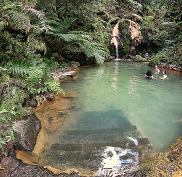 Caldeira Velha Hot Springs
