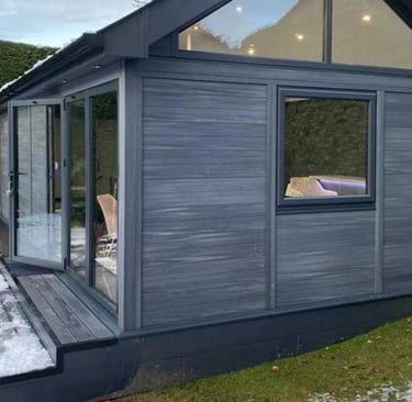 Gold-simulator-composite-wood-garden-building