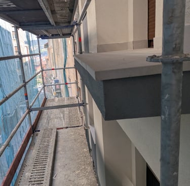 Rehabilitación fachada SATE