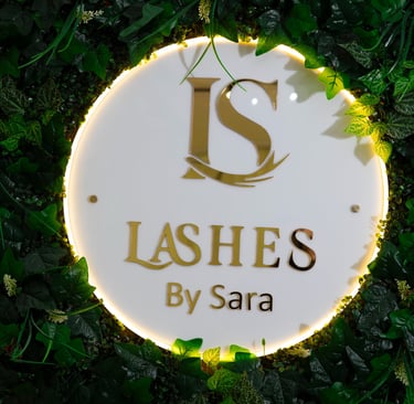 Lashes by sara logo