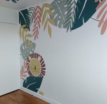 Fresque jungle