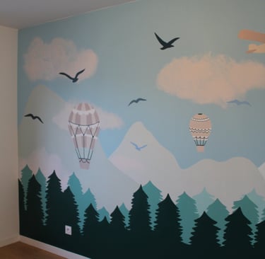 Fresque chambre enfant