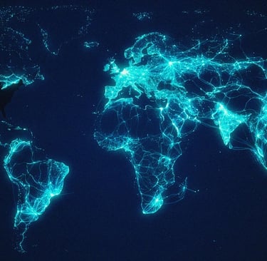 représentation synaptique des liens entre les équipes de Aromix Groupe - décembre 2025