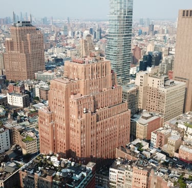 Prédio 60 Hudson Street, hub da internet em Nova York