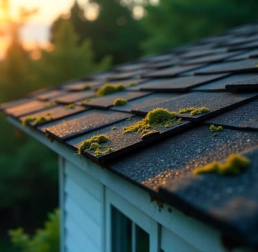 New roof replacement in Central NJ on a residential home with asphalt shingles
