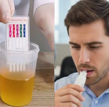 Comparativa de prueba antidoping en orina y prueba antidoping en saliva para selección en empresas