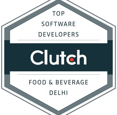 Innovitive Solutions recognised among top software developers for Food & Beverage in Delhi by Clutch