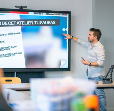 AUrelien cailloce coaching coach atelier prise de parole public vidéo