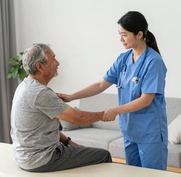 photo of white staircase