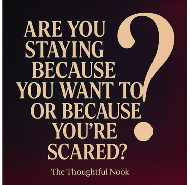 Important question about staying after cheating - fear versus love in relationships - honest relatio