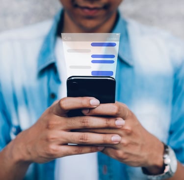 Representation of modern situationship communication.