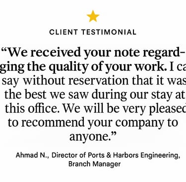 client testimonial in west Chester, PA 