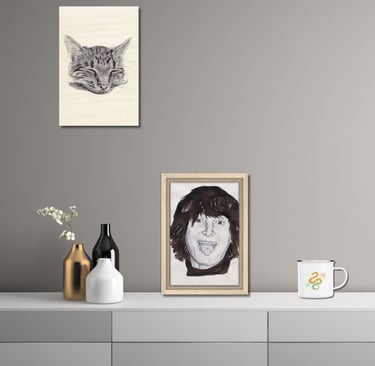 exemple de portraits et de mug