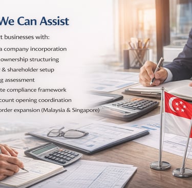 Malaysia company incorporation  Foreign ownership structuring Director & shareholder setup Licensing