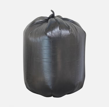 Saco para lixo preto