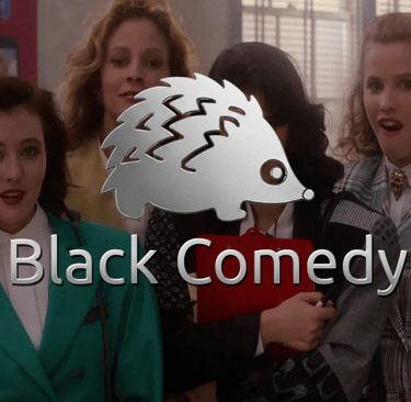 a group of people standing around a hedge