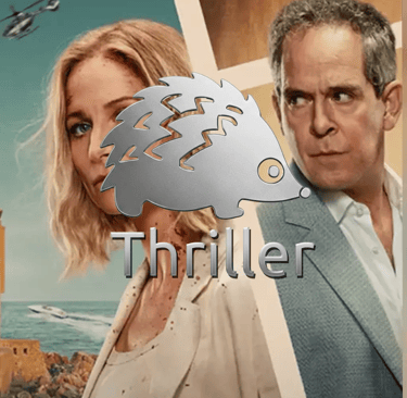 a man and woman in a movie poster