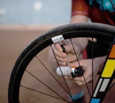 bombe anti crevaison vélo