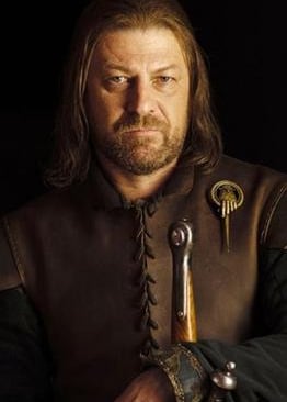 Ned Stark dans GOT Game of thrones