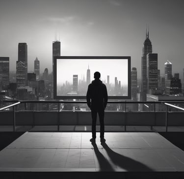 photo of white staircase