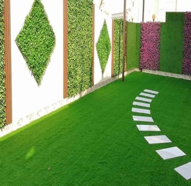 العشب الجداري بالرياض فردوس النسيم 