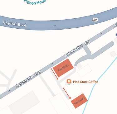 Pine State Coffee, 1614 Automotive Way, Raleigh North Carolina