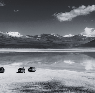 Salt Mirror, Salar de Uyuni, Bolivia