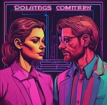 An open notebook displays a page with the text 'Fear ends when faith begins.' Nearby, a pen rests on the pages, and a small glass jar containing blue liquid is placed on the left side. The scene is set on a white tabletop, creating a calm and minimalistic ambiance.