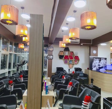 Premium salon interior Salon Perimeter Bangalore