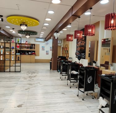 Beauty salon opposite Vani Vilas College VV Puram