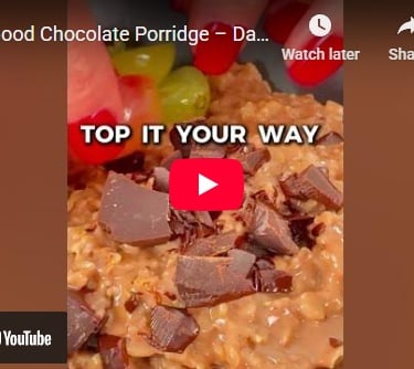 Chocolate porridge