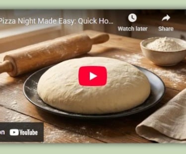 How to Make This Quick Pizza Dough Recipe Step by Step
