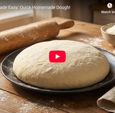 How to Make This Quick Pizza Dough Recipe Step by Step