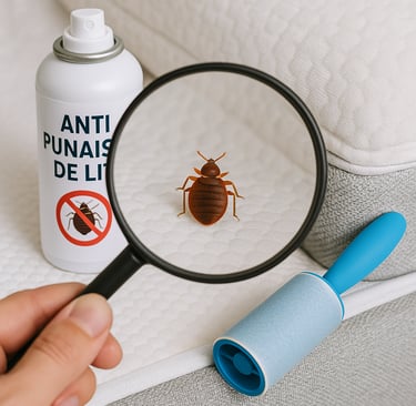 Insecticide et détection de punaise de lit