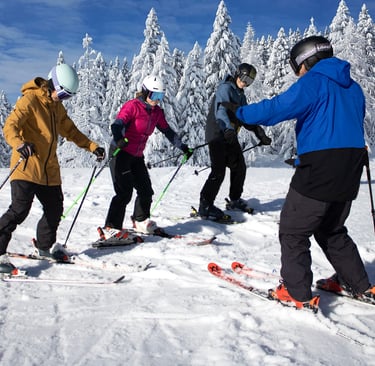 Adult ski levels Seefeld