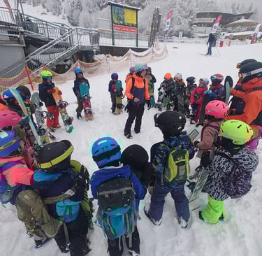 kindergarten, schulen ski woche in Seefeld