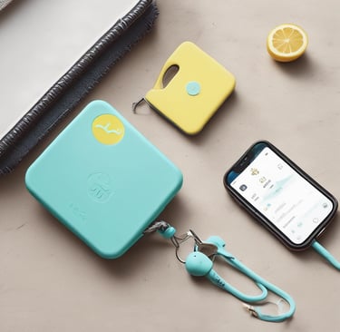 a black container sitting on top of a table