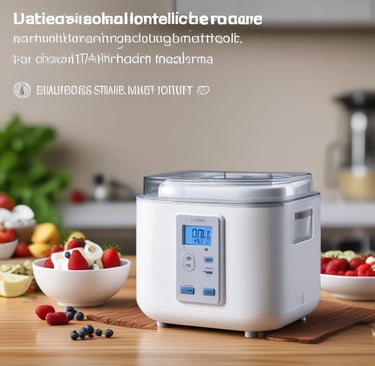 a cup of coffee next to a container of ice cream