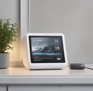 a cell phone sitting on top of a wooden table