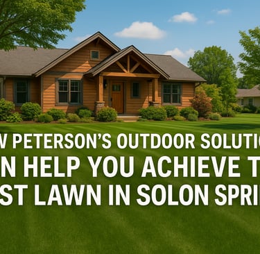lawn care solon springs