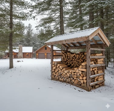 Northern Wisconsin firewood tips