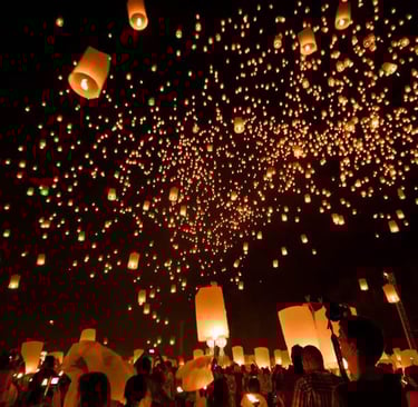 Loi Kratong at Chiangmai